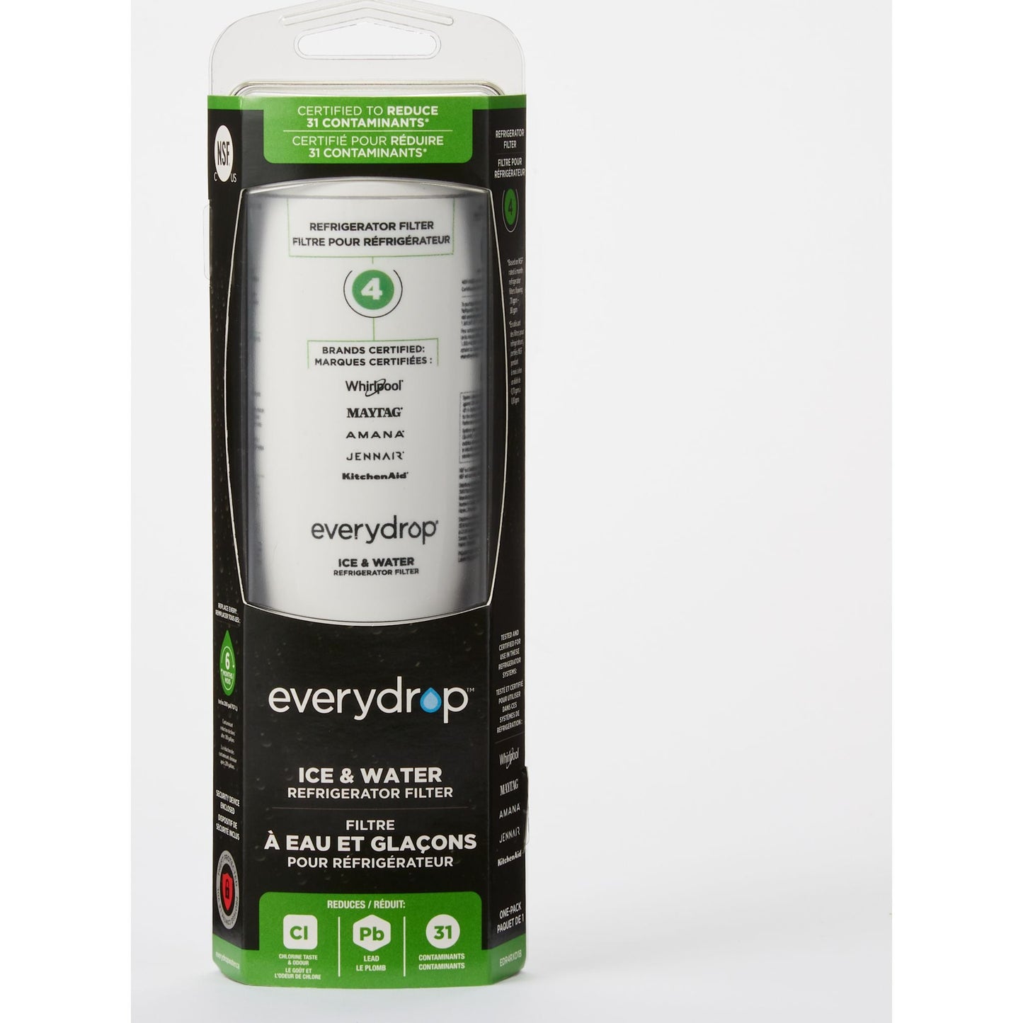 Filtre à eau Whirlpool - Pour BM et Sxs (EDR4RXD1B)