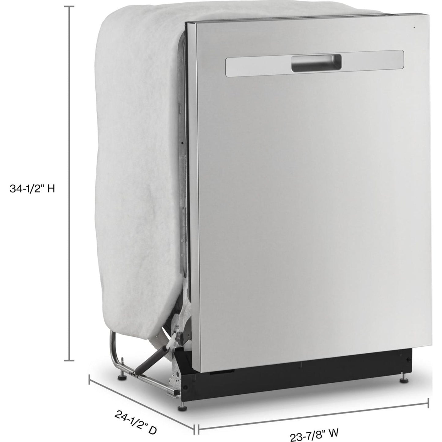 Lave-vaisselle Whirlpool (WDP730HAMZ) - Acier inoxydable