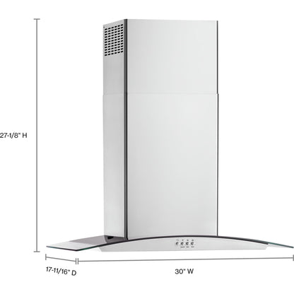 Hotte aspirante Whirlpool (WVW51UC0LS) - Acier inoxydable