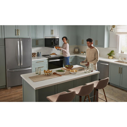 Four à micro-ondes Whirlpool à hotte intégrée (YWMMF5930PW) - Blanc