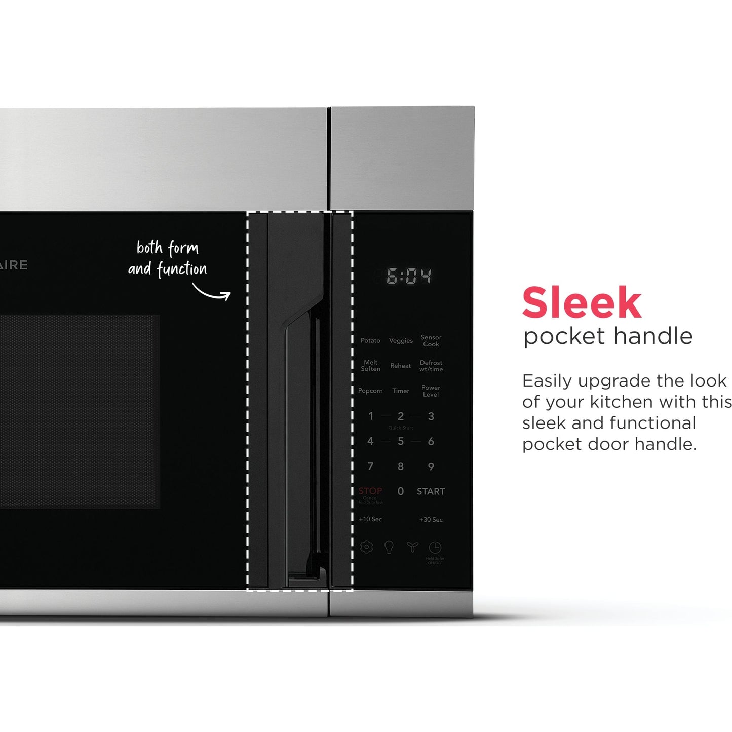 Micro-ondes Frigidaire à hotte intégrée (FMOW1852AS) - Acier inoxydable