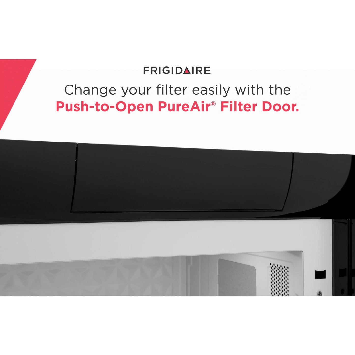 Micro-ondes Frigidaire à hotte intégrée (FMOS1846BD) - Acier inoxydable noir