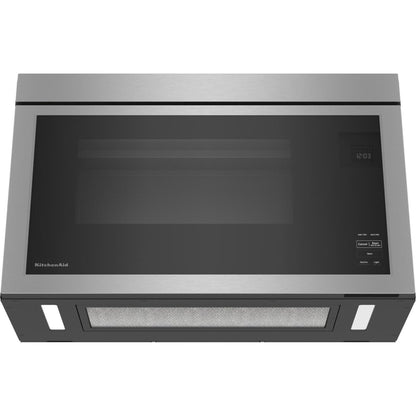 Micro-ondes KitchenAid à hotte intégrée (YKMMF330PPS) - Inox PrintShield