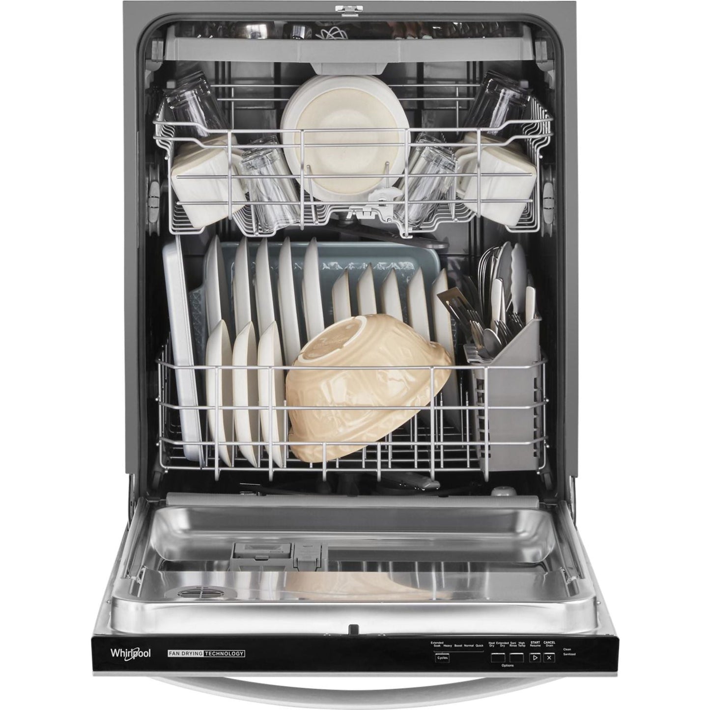 Lave-vaisselle Whirlpool (WDT730HAMZ) - Acier inoxydable