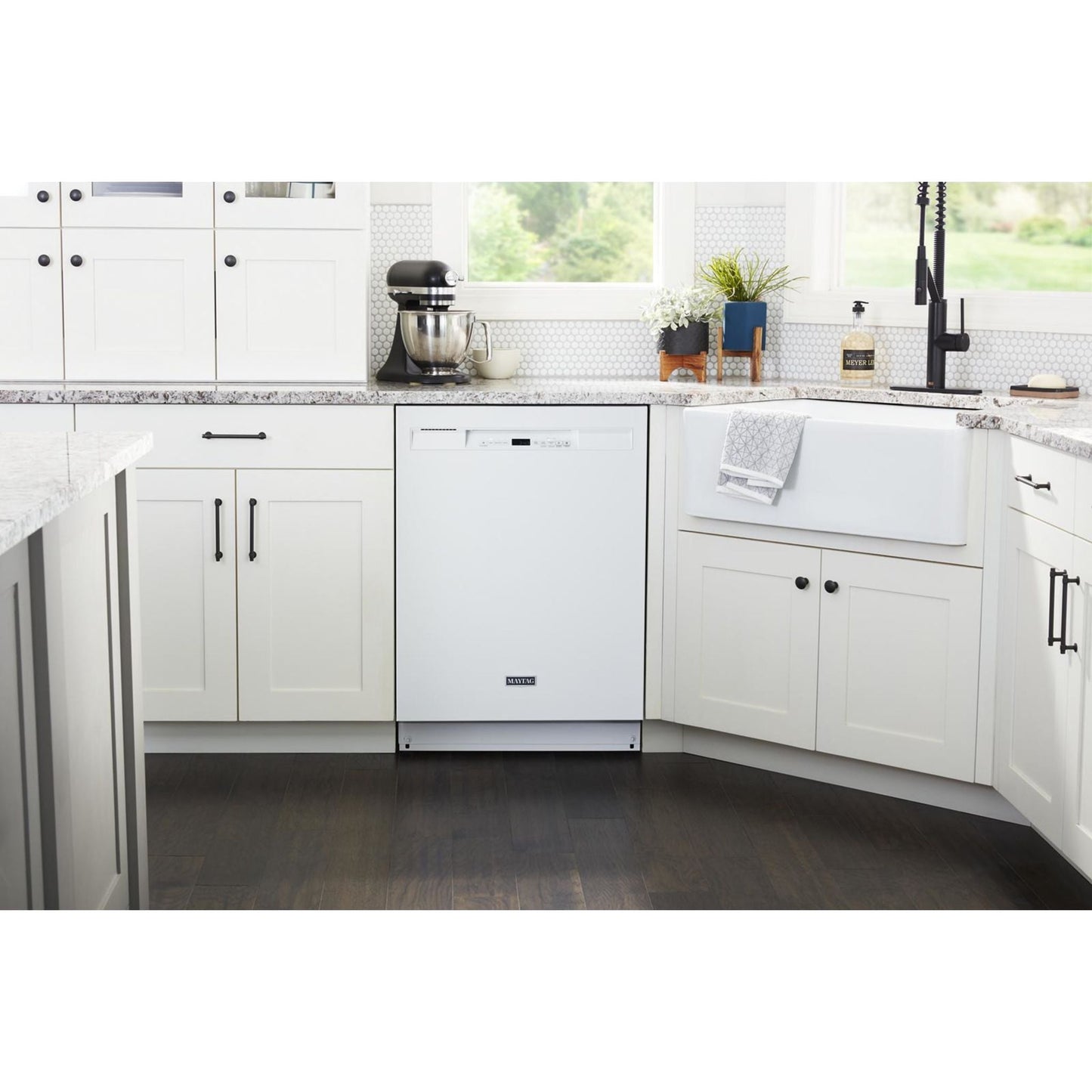 Lave-vaisselle Maytag, cuve en acier inoxydable (MDB4949SKW) - Blanc