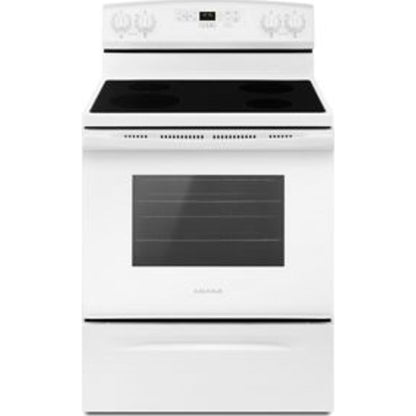 Cuisinière autonettoyante Amana (YAER6603SFW) - Blanche