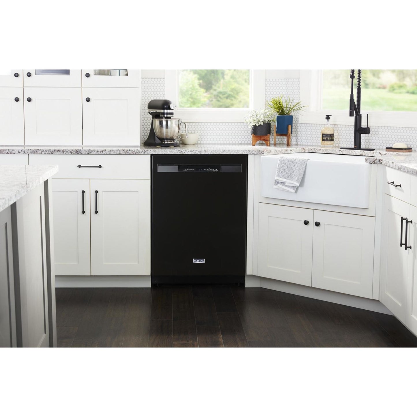 Lave-vaisselle Maytag, cuve en acier inoxydable (MDB4949SKB) - Noir