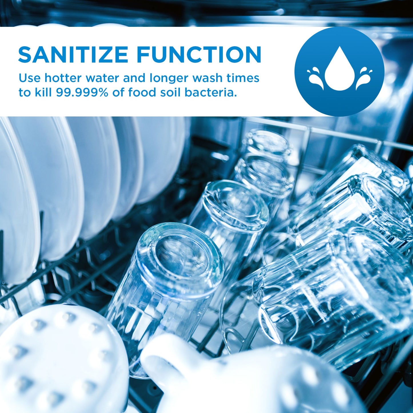 Lave-vaisselle Danby (DDW18D1EB) - Noir