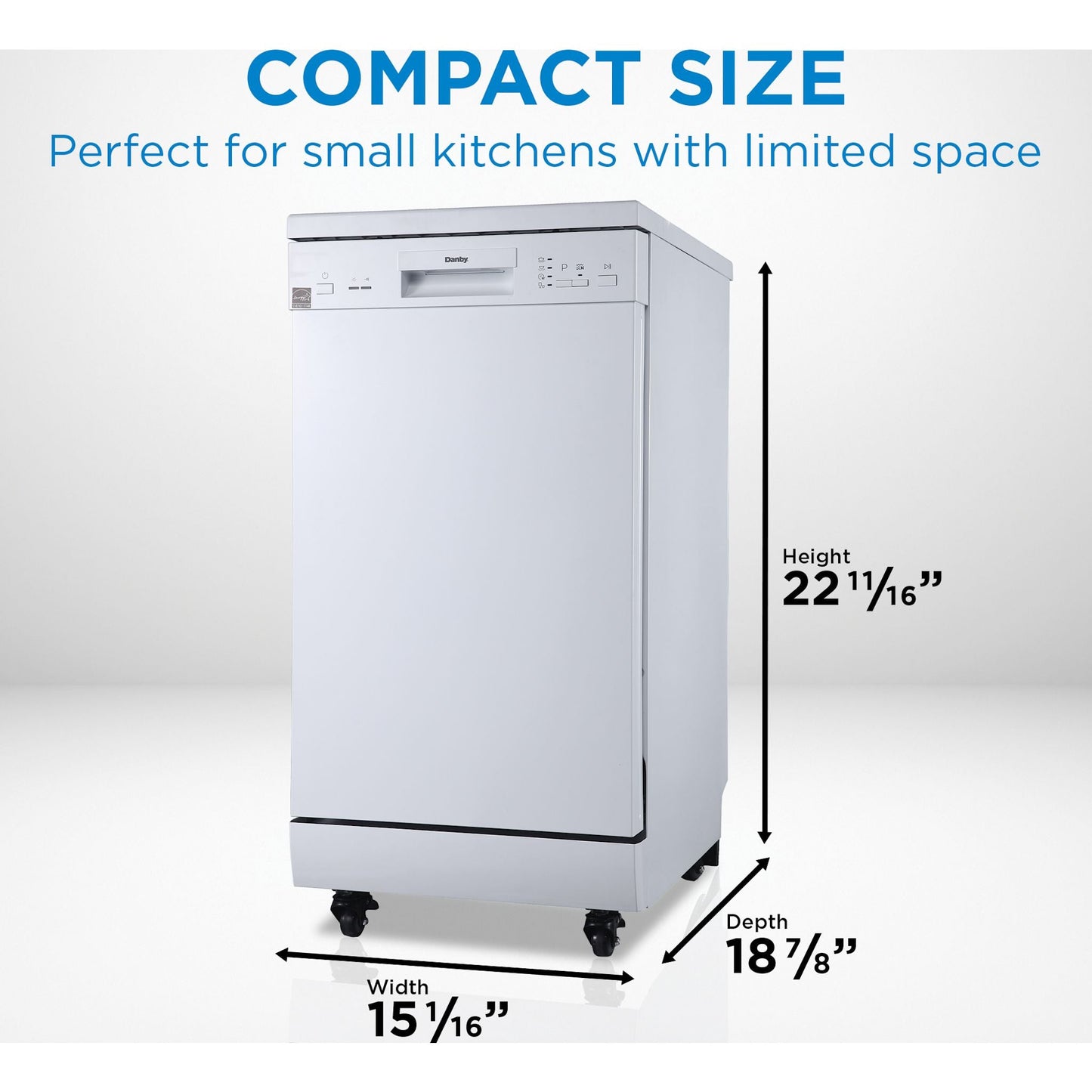 Lave-vaisselle portable Danby (DDW1805EWP) - Blanc