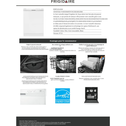 Lave-vaisselle Frigidaire (FDPC4314AW) - Blanc