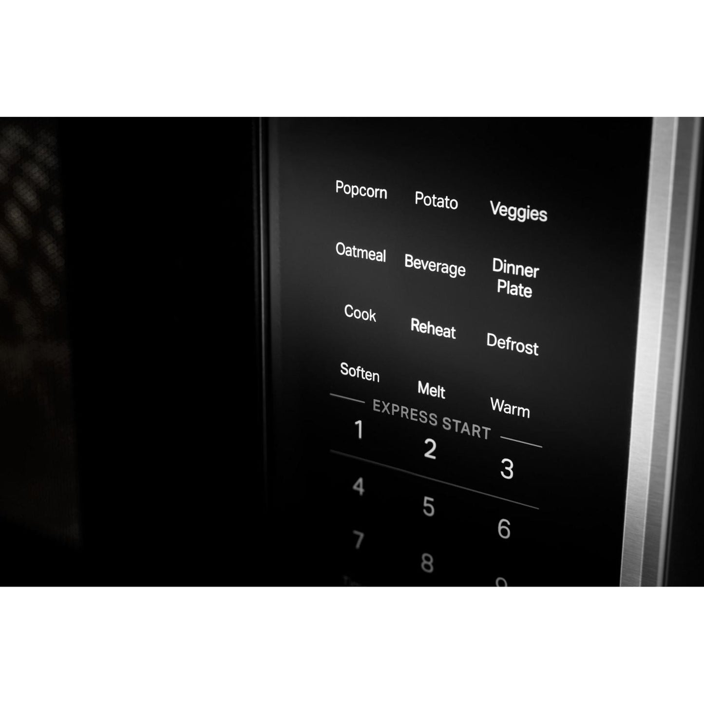 Micro-ondes KitchenAid à hotte intégrée (YKMMS130RPS) - Inox PrintShield