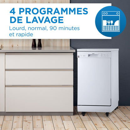 Lave-vaisselle portable Danby (DDW1805EWP) - Blanc