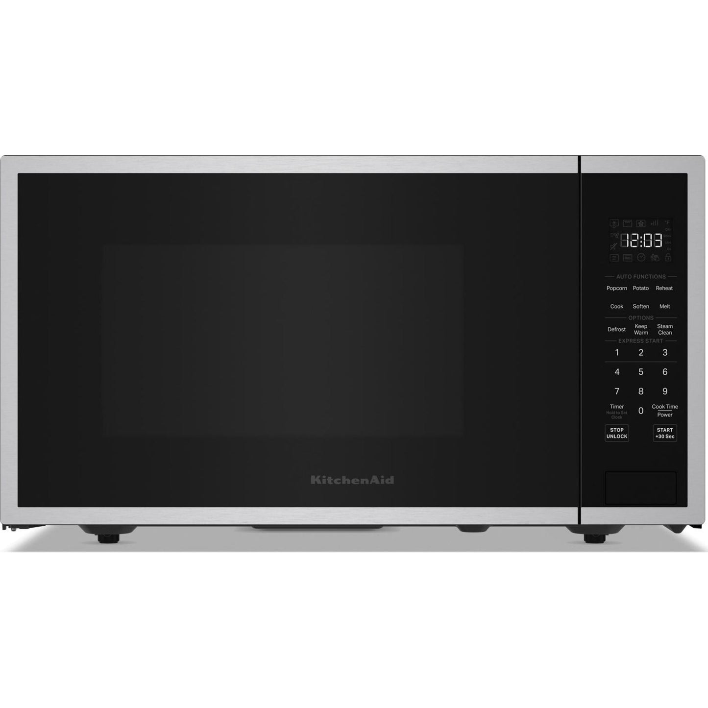 Micro-ondes KitchenAid (YKMCS122SSS) - Acier inoxydable
