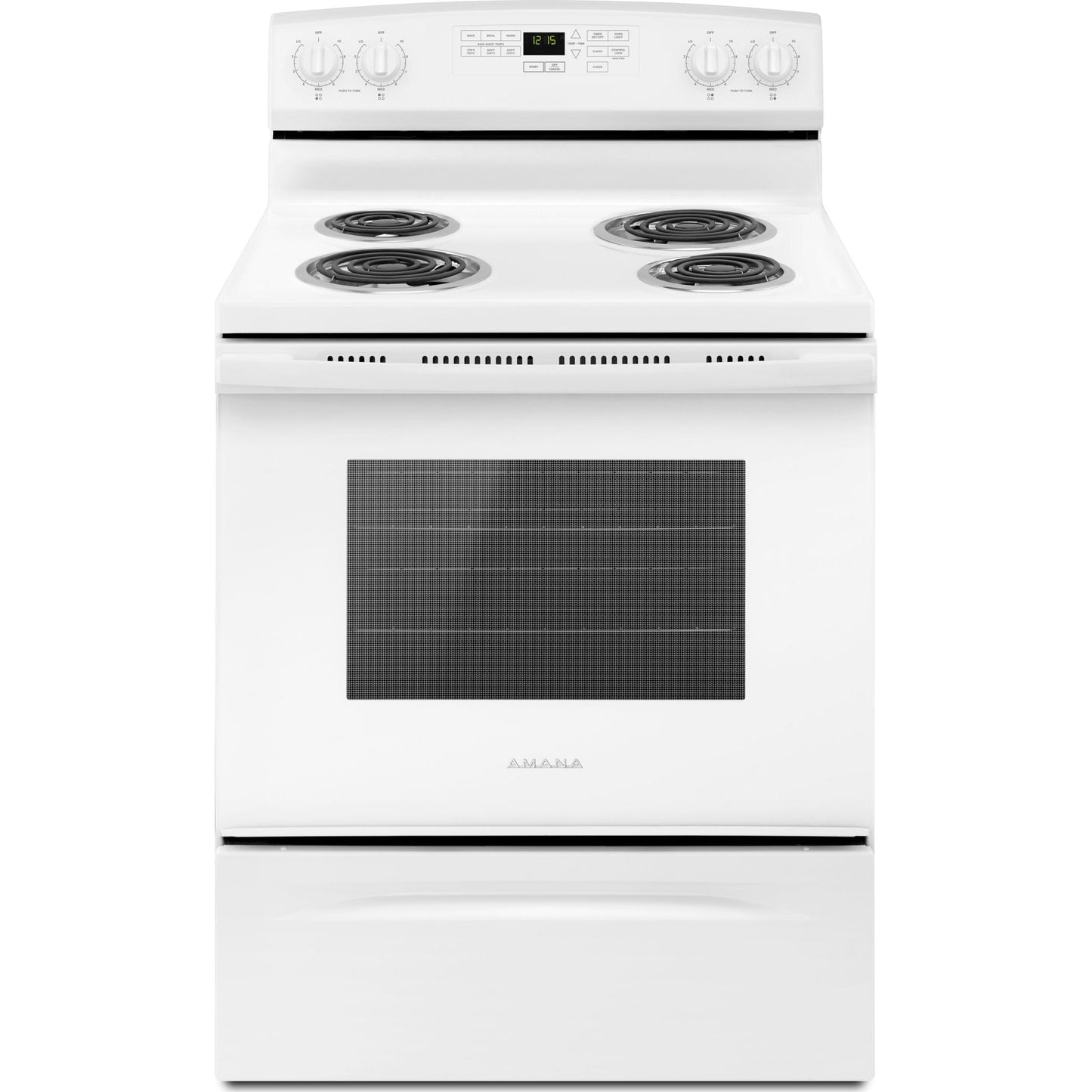 Cuisinière autonettoyante Amana (YACR4503SFW) - Blanche
