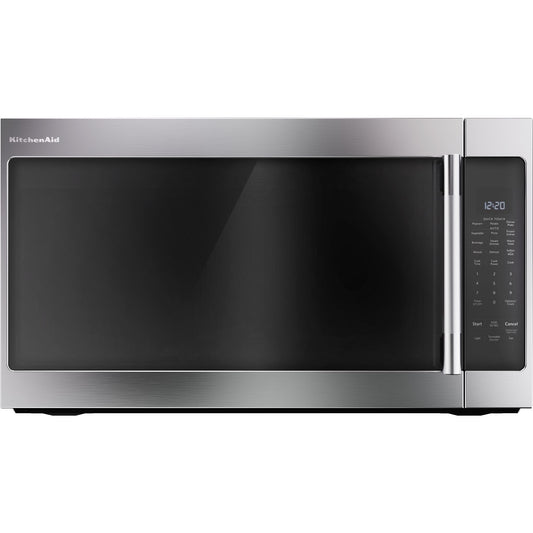Micro-ondes KitchenAid à hotte intégrée (YKMMS330SPS) - Inox PrintShield