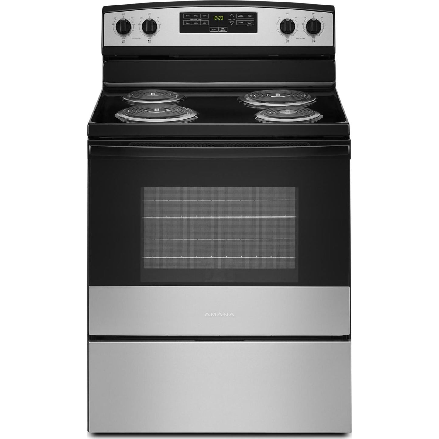 Cuisinière électrique Amana (YACR4303MMS) - Acier inoxydable