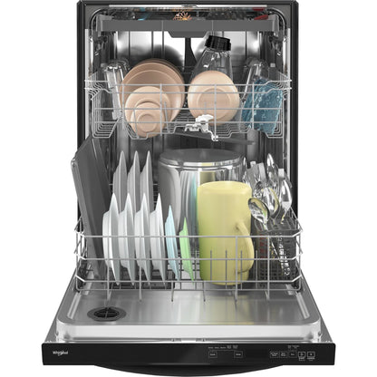 Lave-vaisselle Whirlpool, cuve en acier inoxydable (WDT750SAKB) - Noir