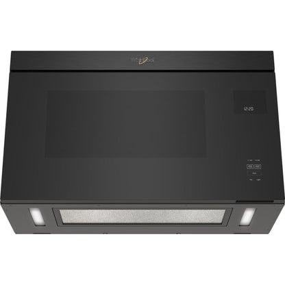 Four à micro-ondes Whirlpool à hotte intégrée (YWMMF5930PV) - Noir inox