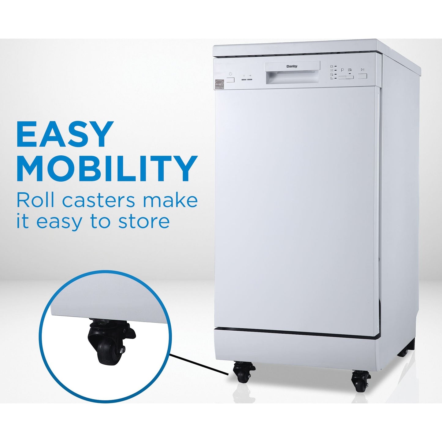 Lave-vaisselle portable Danby (DDW1805EWP) - Blanc