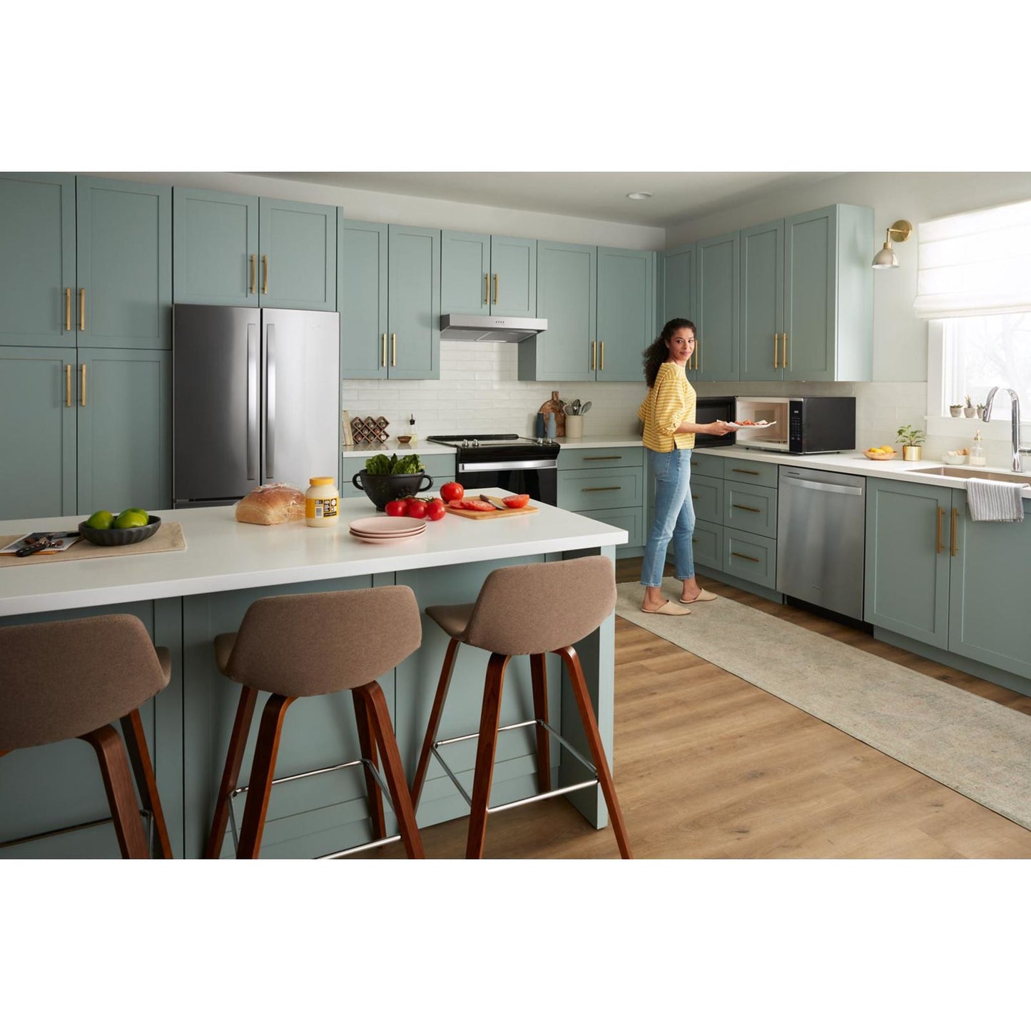 Micro-ondes Whirlpool (YWMCS7022SZ) - Acier inoxydable anti-traces de doigts