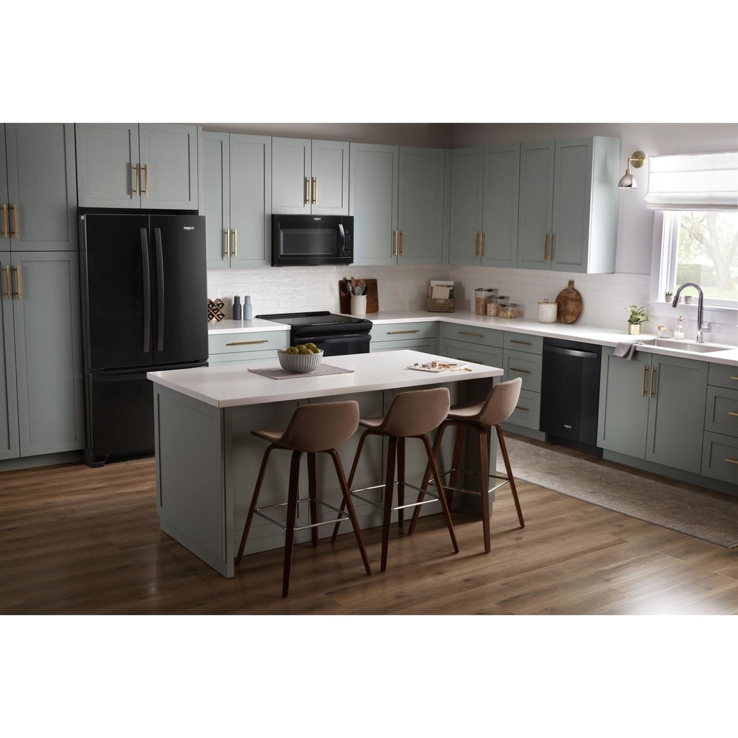 Lave-vaisselle Whirlpool, cuve en acier inoxydable (WDT750SAKB) - Noir