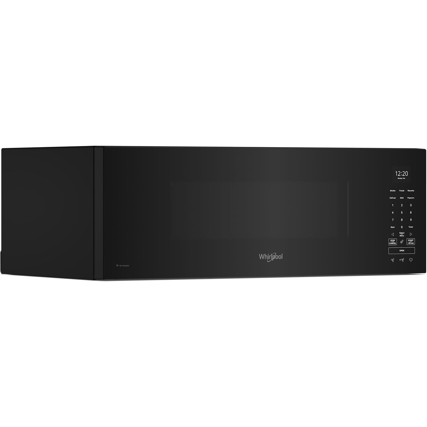 Four à micro-ondes Whirlpool à hotte intégrée (YWMML5530RB) - Noir