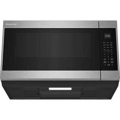 Micro-ondes KitchenAid à hotte intégrée (YKMMS130RPS) - Inox PrintShield