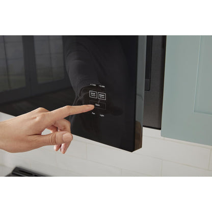 Four à micro-ondes Whirlpool à hotte intégrée (YWMMF5930PV) - Noir inox