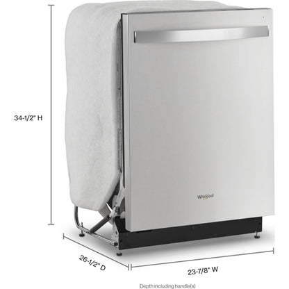 Lave-vaisselle Whirlpool (WDT730HAMZ) - Acier inoxydable