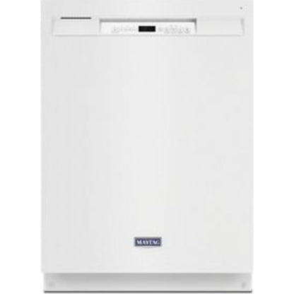 Lave-vaisselle Maytag, cuve en acier inoxydable (MDB4949SKW) - Blanc
