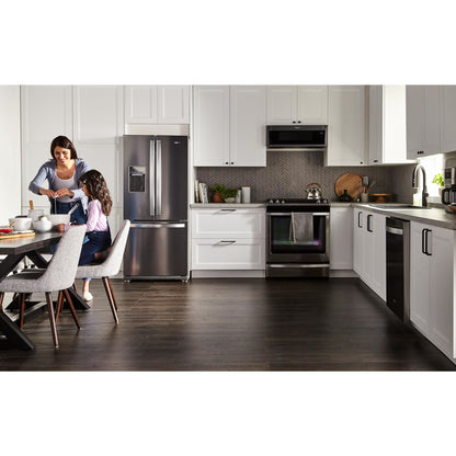 Lave-vaisselle Whirlpool avec cuve en acier inoxydable (WDT750SAKZ) - Acier inoxydable