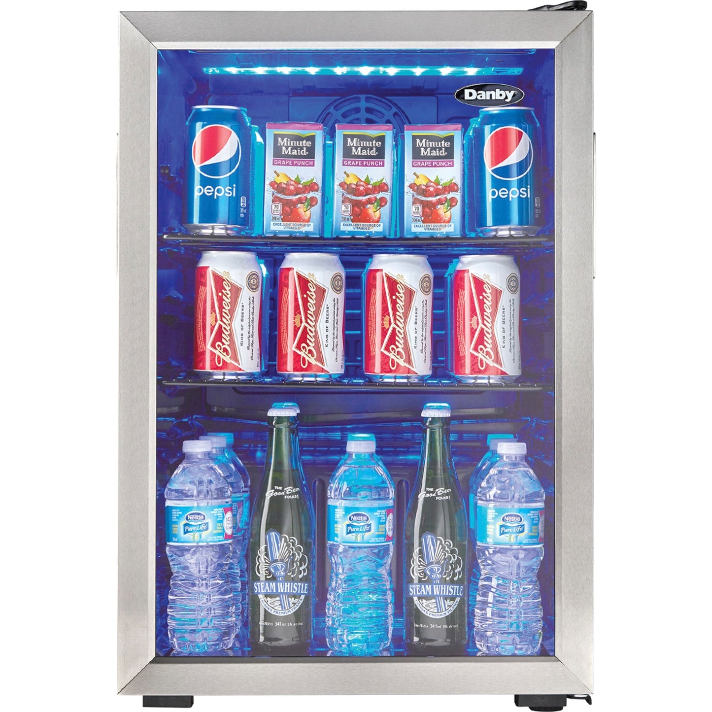 Refroidisseur de boissons Danby (DBC026A1BSSDB) - Acier inoxydable