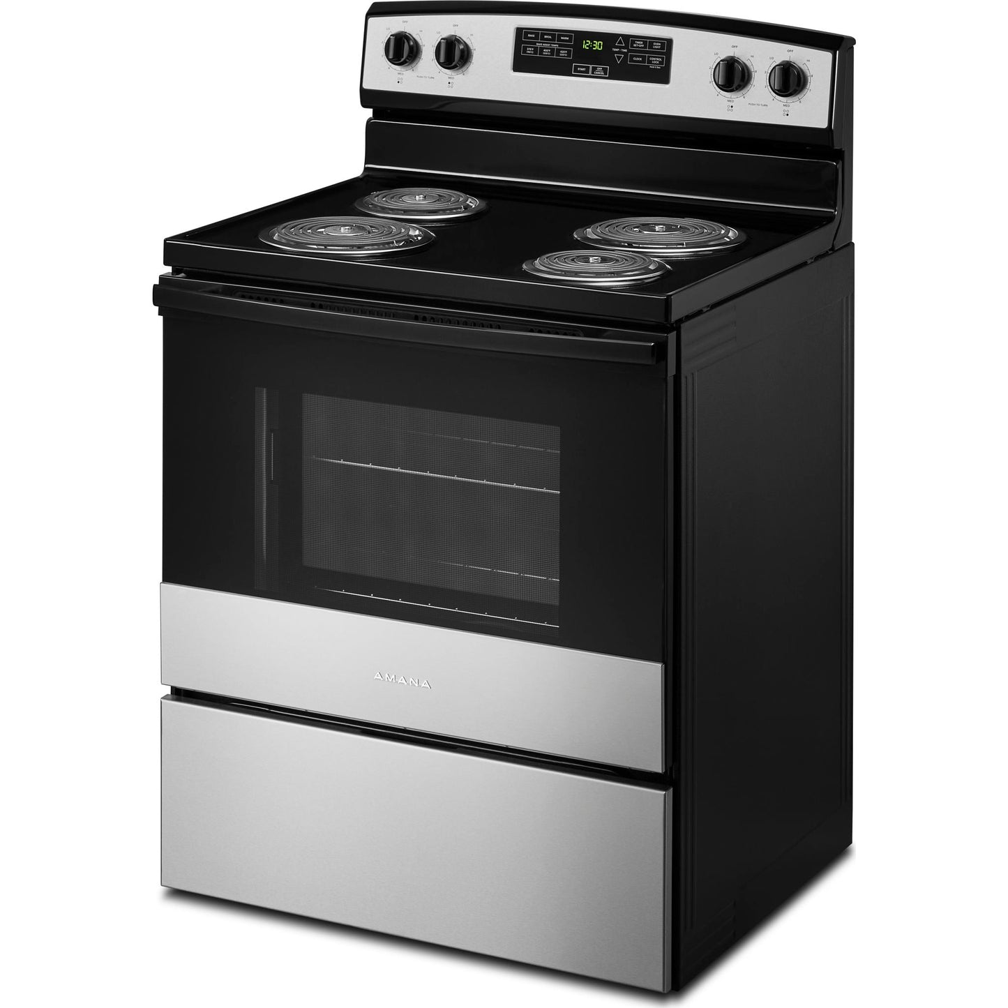 Cuisinière électrique Amana (YACR4303MMS) - Acier inoxydable