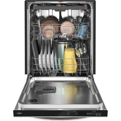 Lave-vaisselle Whirlpool avec cuve en acier inoxydable (WDT750SAKZ) - Acier inoxydable