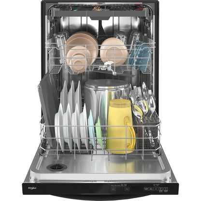 Lave-vaisselle Whirlpool, cuve en acier inoxydable (WDT750SAKB) - Noir