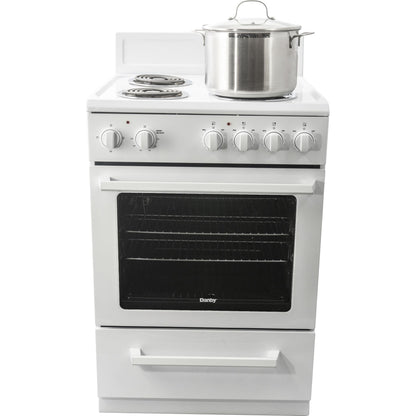 Cuisinière électrique Danby (DERM240WC) - Blanche