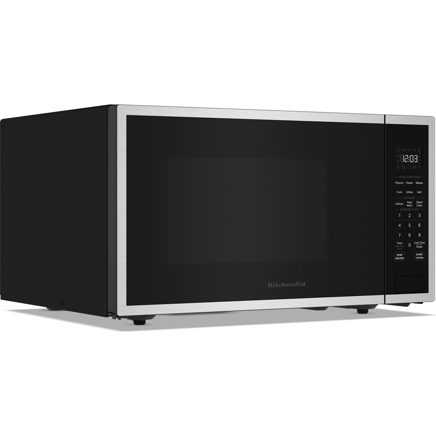 Micro-ondes KitchenAid (YKMCS122SPS) - Inox PrintShield