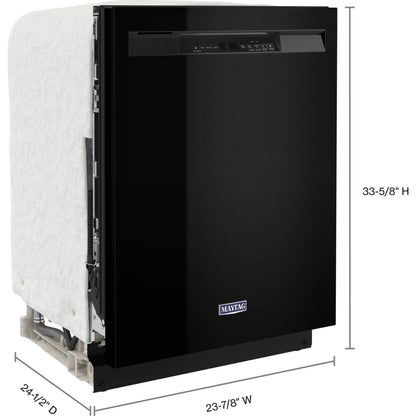 Lave-vaisselle Maytag, cuve en acier inoxydable (MDB4949SKB) - Noir