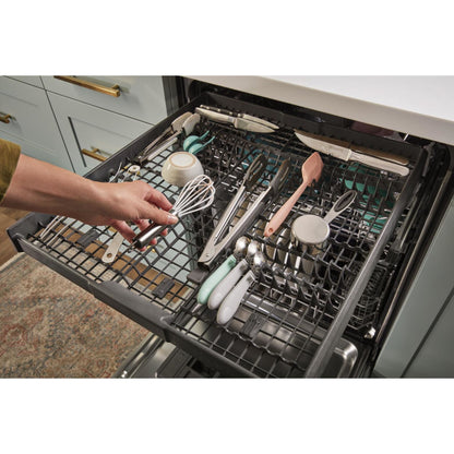 Lave-vaisselle Whirlpool avec cuve en acier inoxydable (WDT750SAKZ) - Acier inoxydable