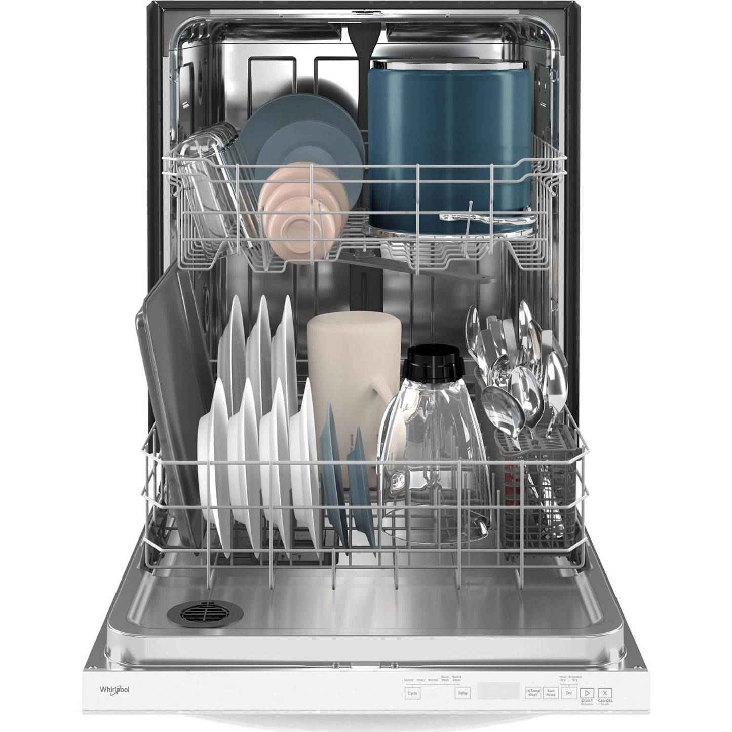 Lave-vaisselle Whirlpool (WDT740SALW) - BLANC