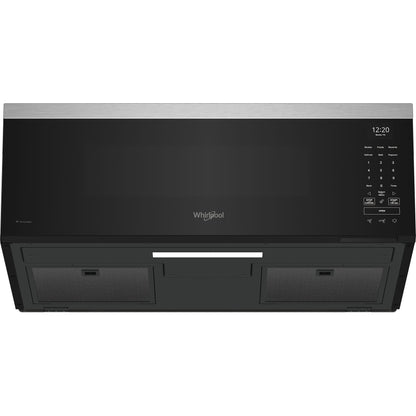 Micro-ondes à hotte intégrée Whirlpool (YWMML5530RZ) - Acier inoxydable anti-traces de doigts