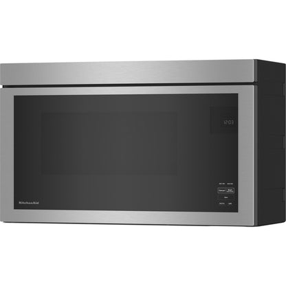 Micro-ondes KitchenAid à hotte intégrée (YKMMF330PPS) - Inox PrintShield