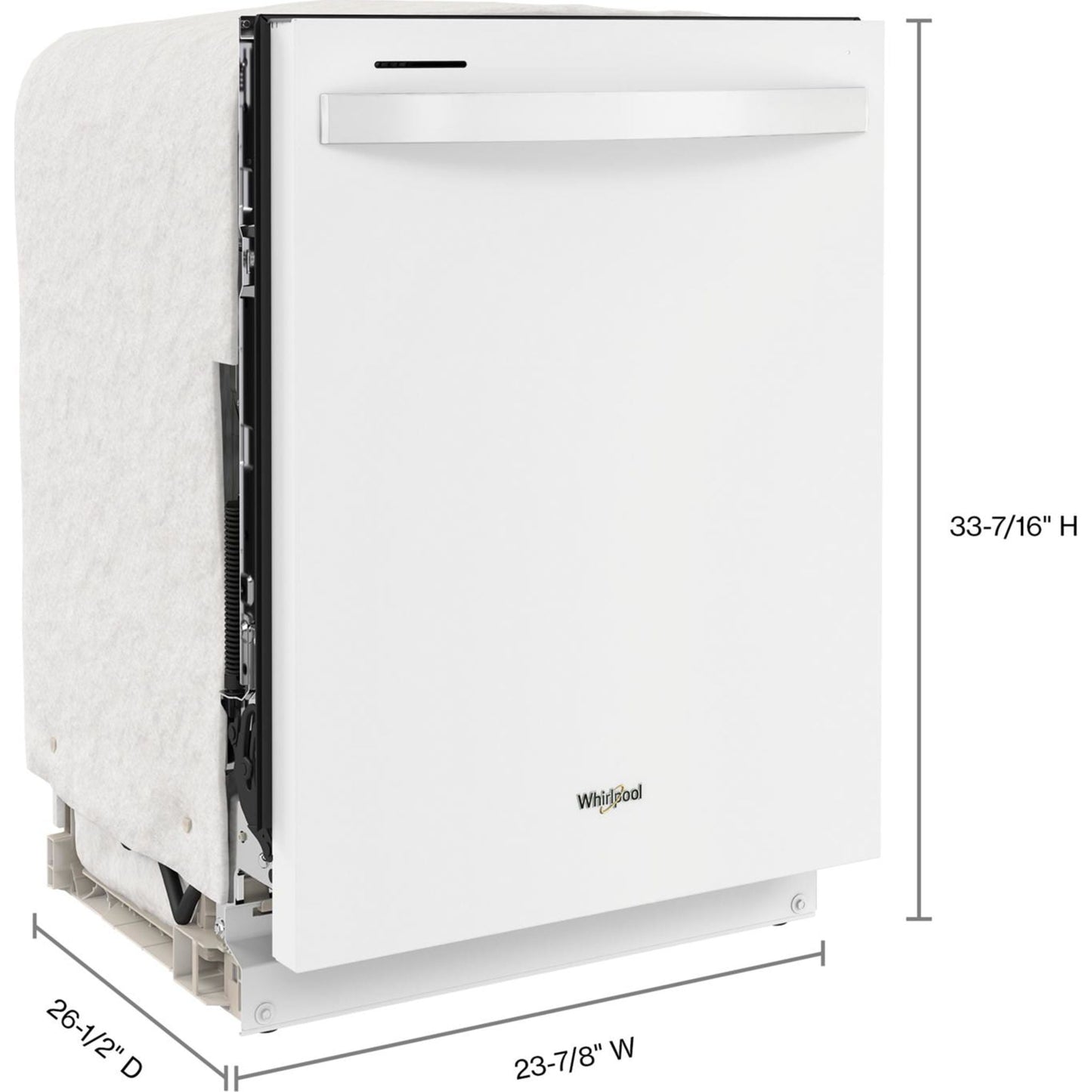 Lave-vaisselle Whirlpool (WDT740SALW) - BLANC