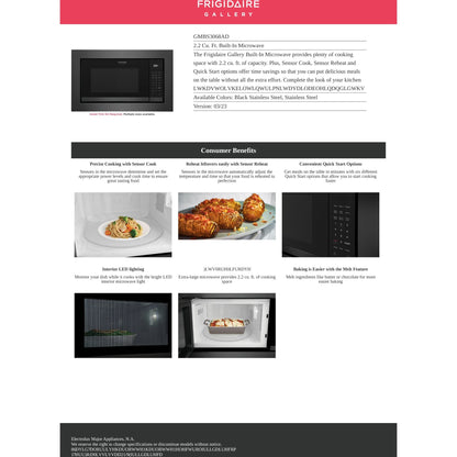 Kit de finition pour micro-ondes Frigidaire Gallery BI 30 (GMTK3068AD)