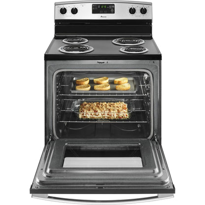 Cuisinière autonettoyante Amana (YAER6603SFW) - Blanche