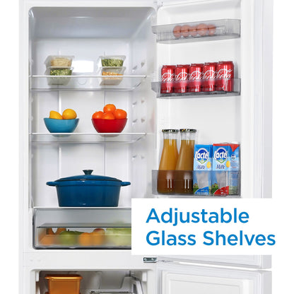 Réfrigérateur à congélateur inférieur Danby (DBMF100B1WDB) - Blanc