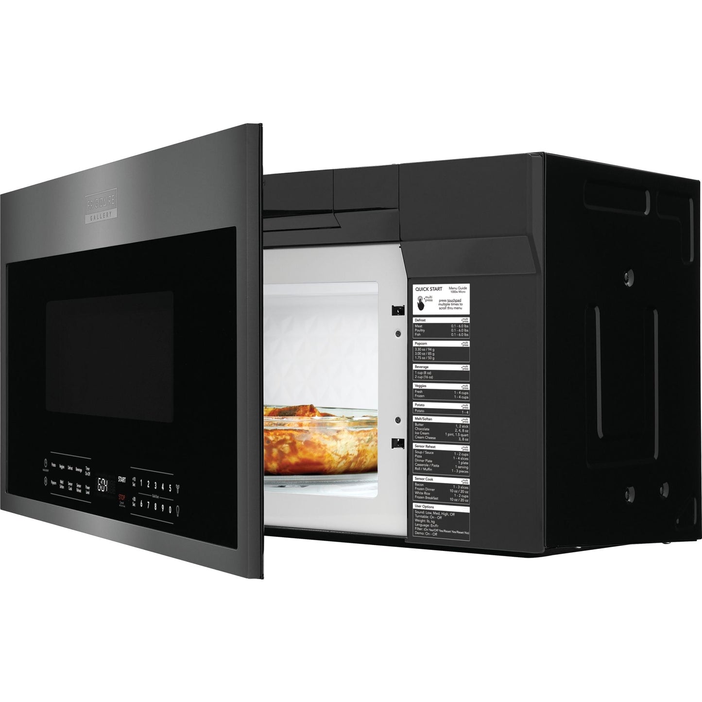 Micro-ondes Frigidaire Gallery OTR (GMOS1964AD) - Acier inoxydable noir