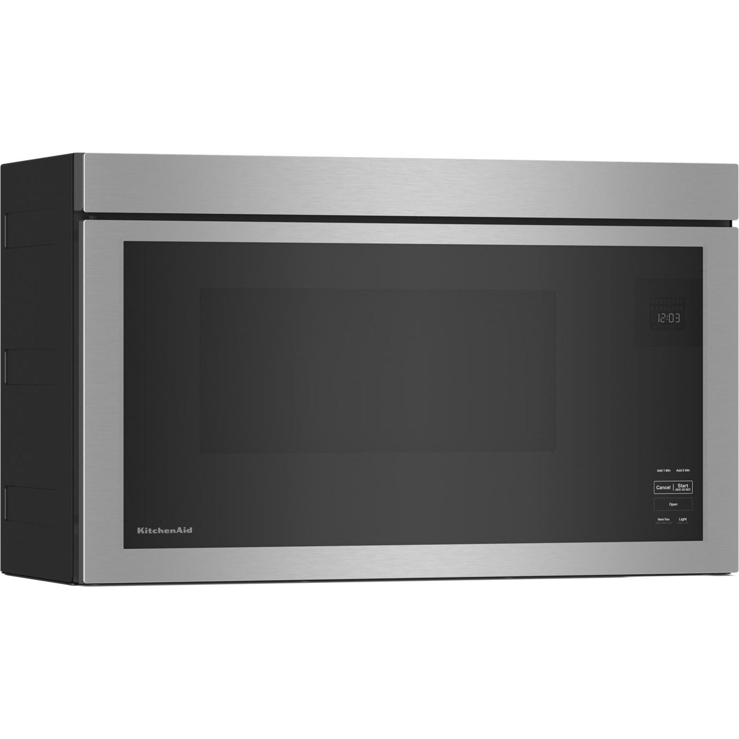 Micro-ondes KitchenAid à hotte intégrée (YKMMF330PPS) - Inox PrintShield