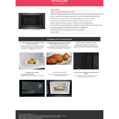 Kit de finition pour micro-ondes Frigidaire Gallery BI 30 (GMTK3068AD)