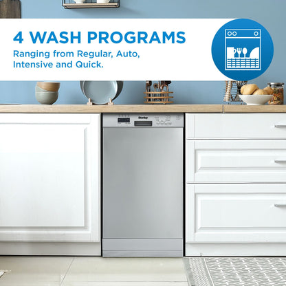 Lave-vaisselle Danby (DDW18D1ESS) - Acier inoxydable
